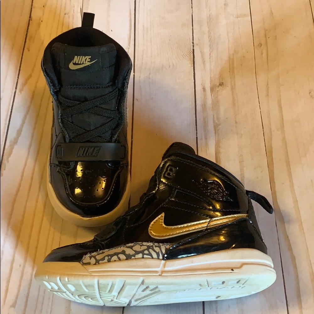 Nike Air Jordan Black Sneakers Sz 9
